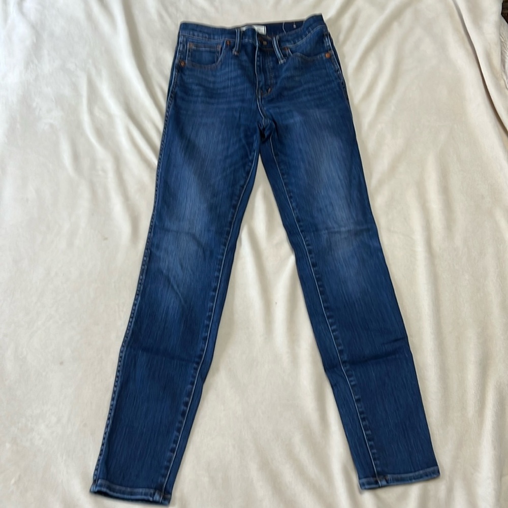 Madewell 10” High-Rise Skinny Jeans size 26